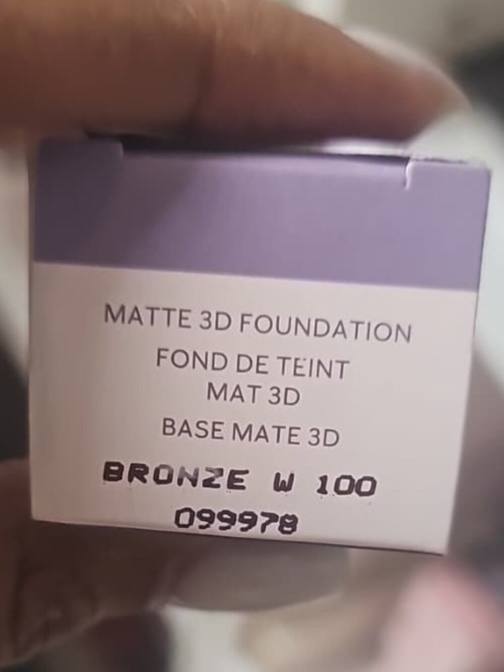 NIB Mary Kay TimeWise Matte 3D Foundation Bronze W 100 Full Size